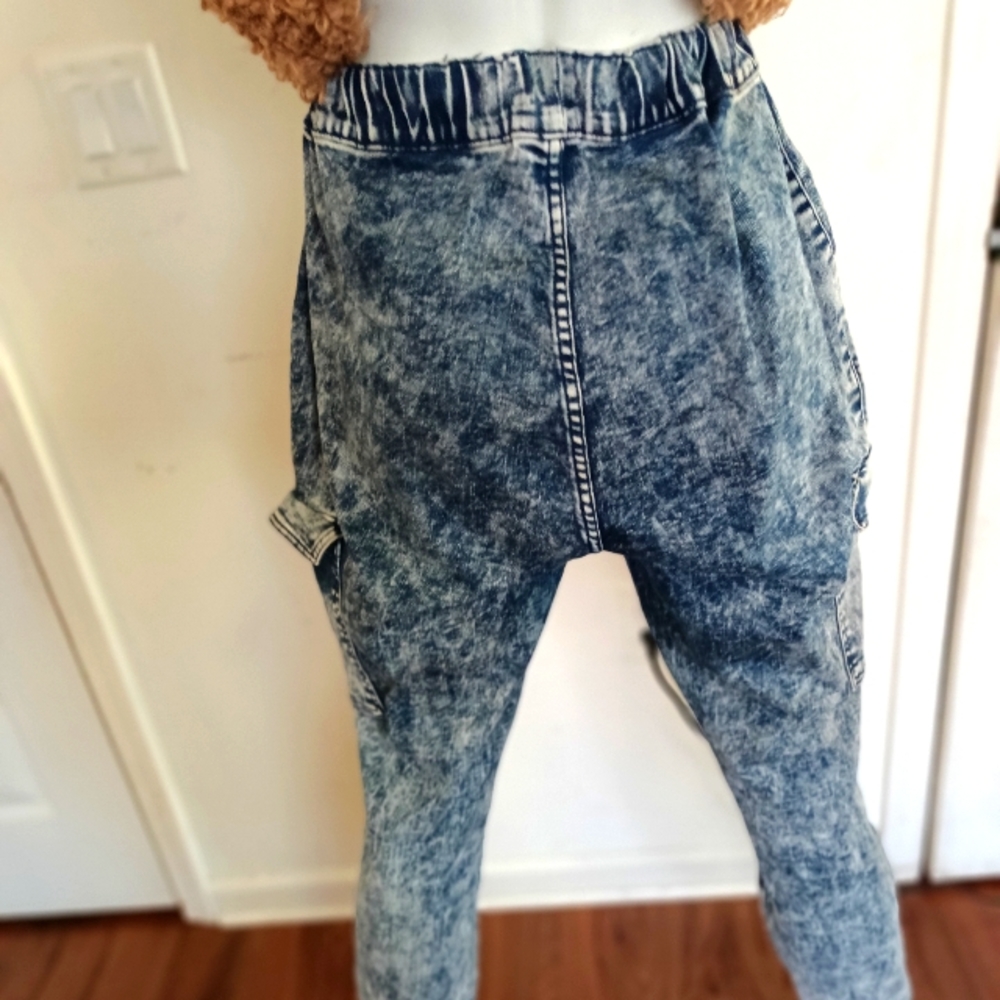 Stone washed jeans
